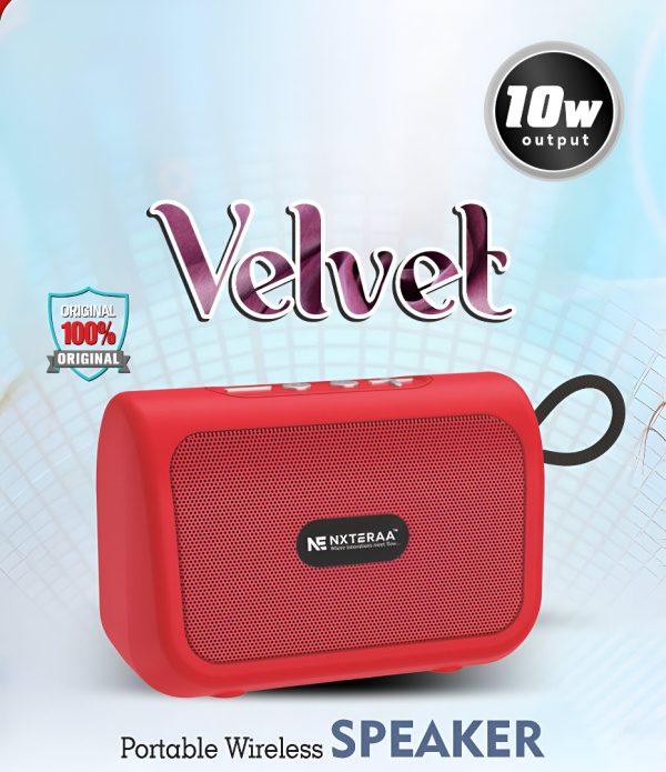 Velvet Portable Wireless Bluetooth Speaker - Image 3