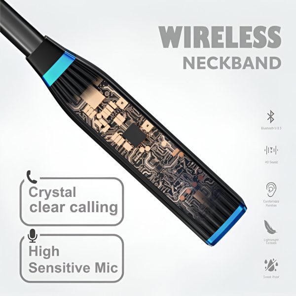 NextGen NB_76 Bluetooth Neckband – Wireless Earphones Long Battery Backup - Image 4