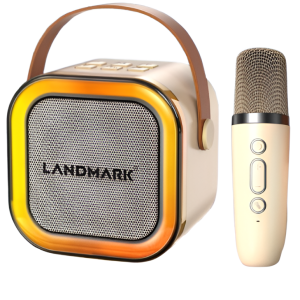 LM BT1045 Portable 5W Wireless Bluetooth Speaker Gold